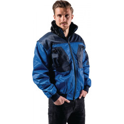 Veste de pilote combinée 4 en 1 taille XL bleu roi/bleu hydron