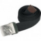 Ceinture Belt 130 cm noir 70 % polyester/30 % coton U.POWER
