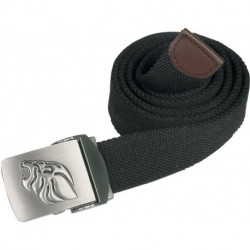 Ceinture Belt 130 cm noir 70 % polyester/30 % coton U.POWER