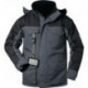 Parka Cardigan Taille L gris/noir 1 St.ELYSEE