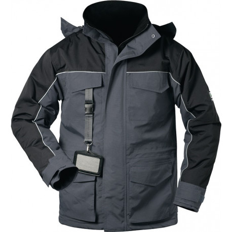 Parka Cardigan Taille XL gris/noir 1 St.ELYSEE