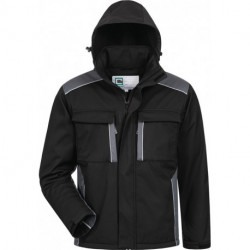 Veste en softshell Posen taille XXXXL noir/gris ELYSEE