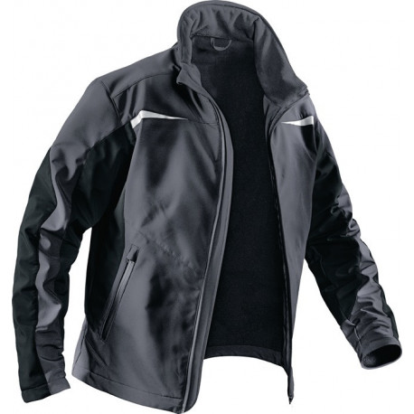 Veste en softshell forme 1241 taille L anthracite/noir KÜBLER