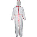 Combinaison de protection CoverStar Plus taille L (54/56) blanc/rouge catégorie EPI III COVERSTAR