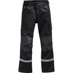 Pantalon à ceinture pour enfants taille 110/116 noir 65 % PES / 35% CO SCHEIBLER