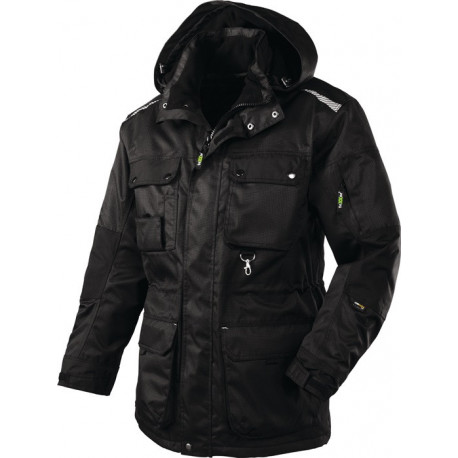 Veste d'hiver BOSTON taille S noir 100 % PES TEXXOR