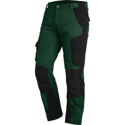 Pantalon de travail FLORIAN taille 56 vert/noir FHB