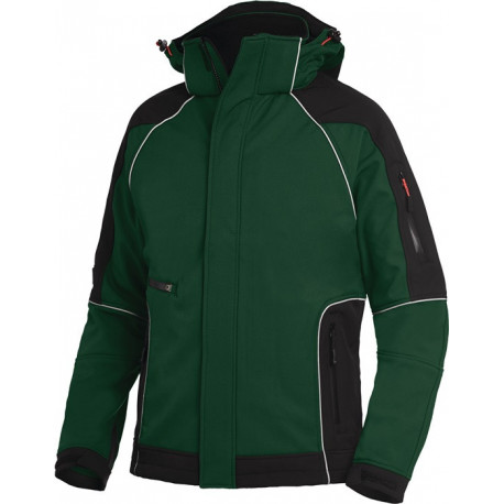 Veste en softshell WALTER taille S vert/noir 96 % PES / 4 % EL FHB
