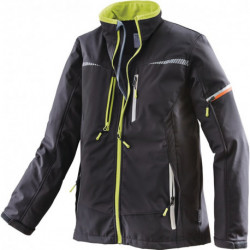 Veste en softshell Terrax Workwear taille XXL noir/limette TERRAX