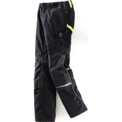 Pantalon à ceinture Terrax Workwear taille 52 noir/limette TERRAX
