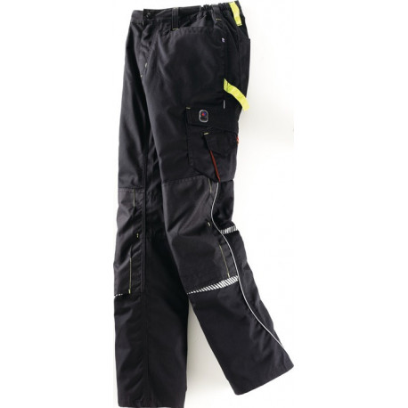 Pantalon à ceinture Terrax Workwear taille 56 noir/limette TERRAX