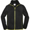 Veste en polaire pour homme taille M noir/limette 100 % PES TERRAX