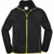 Veste en polaire pour homme taille XXL noir/limette TERRAX