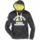 Sweat à capuche en laine pol. tricotée Terrax Workwear taille XXXL noir mélongé/