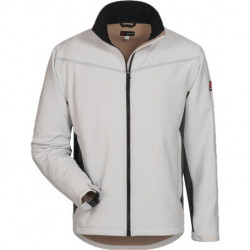 Veste en softshell Laurin taille L blanc/gris CRAFTLAND