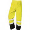 Pantalon de pluie de signalisation Dirk taille L jaune/noir NORWAY