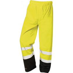 Pantalon de pluie de signalisation Dirk taille XL jaune/noir NORWAY