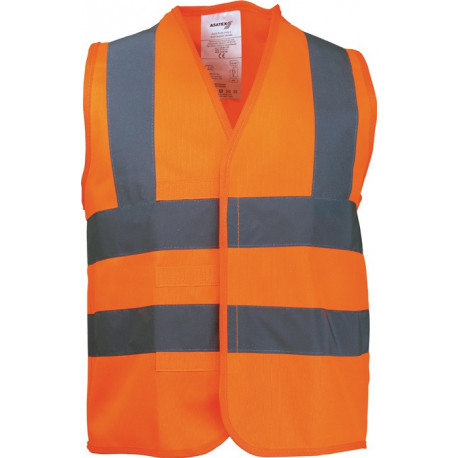 Veste de signalisation pour enfants taille universal orange ASATEX