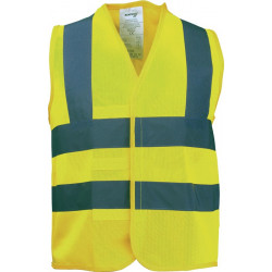 Veste de signalisation pour enfants taille universal jaune ASATEX