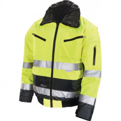 Blouson aviateur de signalisation taille XXL 62/64 jaune/gris PREVENT