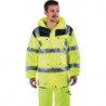 Parka de signalisation taille XXL 62/64 jaune/gris PREVENT