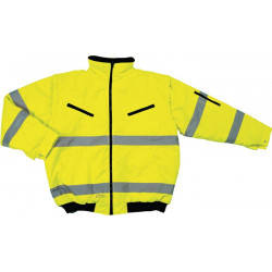 Blouson aviateur de signalisation taille XL jaune PREVENT