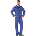 Veste de protection pour soudeur taille 46 bleu granuleux 100 % coton PLANAM