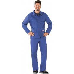 Veste de protection pour soudeur taille 56 bleu granuleux