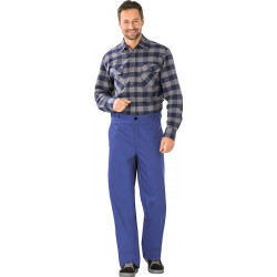 Pantalon à ceinture de soudage taille 56 bleu granuleux