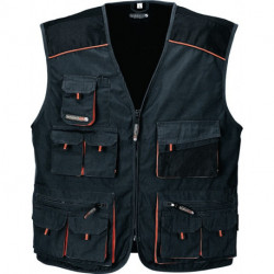 Veston taille 58 gris foncé/noir/orange TERRATREND