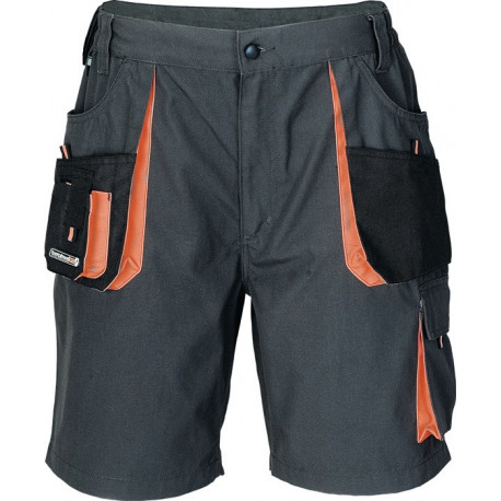 Short pour hommes taille 50 gris foncé/noir/orange TERRATREND