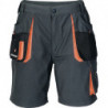 Short pour hommes taille 60 gris foncé/noir/orange TERRATREND