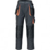 Pantalon pour hommes taille 46 gris foncé/noir/orange