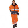 Veste confort de signalisation taille L orange/marine