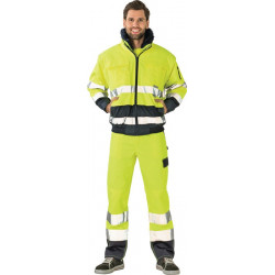 Veste confort de signalisation taille XL jaune/marine