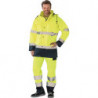 Parka de signalisation taille XXL jaune/marine