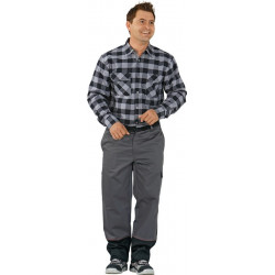Pantalon à ceinture de soudage Weld Shield taille 50 gris/noir