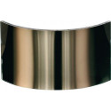 Visière grand angle doré vaporisé pour 4000 382 040 polycarbonate 100 x 220 mm
