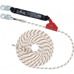 Antichute coulissant MAS SK 12 EN353-2 longueur 5 m D. de la corde 12 mm MAS