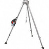 Tripode avec enrouleur anti-chute EN 795b catégorie EPI III 19,0 kg aluminium MAS