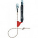 Antichute coulissant MAS SK 12-Hub EN353-2 longueur 1,4 m D. de la corde 12 mm MAS