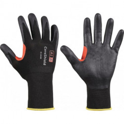 Gant de protection contre les coupures CoreShield 18G A1/A taille 8 noir EN 388 catégorie EPI II tricot en nylon 10 paires HONEYWELL (Par 10)