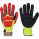 Gant de protection contre les coupures Solidstar Impact 1655 taille 9 jaune/rouge/noir EN 388 catégorie EPI II UHMWPE, fibre verre, polyester, élast. 6 paire LEIPOLD (Par 6)