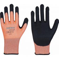 Gant de protection contre les coupures Solidstar 1683 taille 9 orange/noir EN 38 (Par 12)