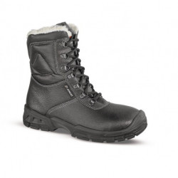 Botte de sécurité Knut taille 40 noir S3 CI SRC EN ISO 20345 cuir pleine fleur A