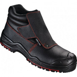 Botte de soudeur Eisennach ÜK taille 43 noir S3 HRO SRC EN ISO 20345 cuir légère