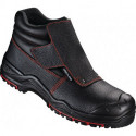 Botte de soudeur Eisennach ÜK taille 45 noir S3 HRO SRC EN ISO 20345 cuir légère