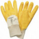 Gant lèvre taille 8 jaune revêtement en nitrile EN 388 catégorie EPI II sur cart