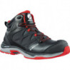 Botte de sécurité ULTRATRAIL BLACK MID taille 40 noir/rouge S3 ESD HRO SRC EN ISO 20345 cuir lisse ALBATROS