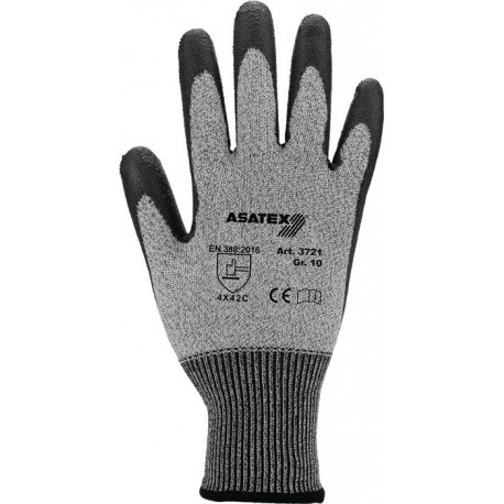 Gant de protection contre les coupures taille 10 gris EN 388 catégorie EPI II su